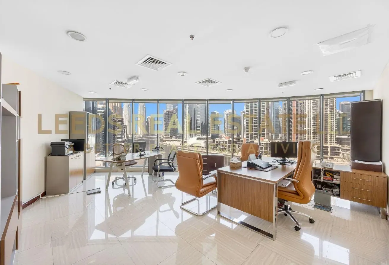 High Floor | Fully Fitted Office in Business Bay