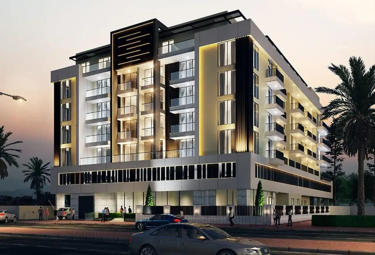 2 Br | Street View | 50/50 Plan | Warsan 4