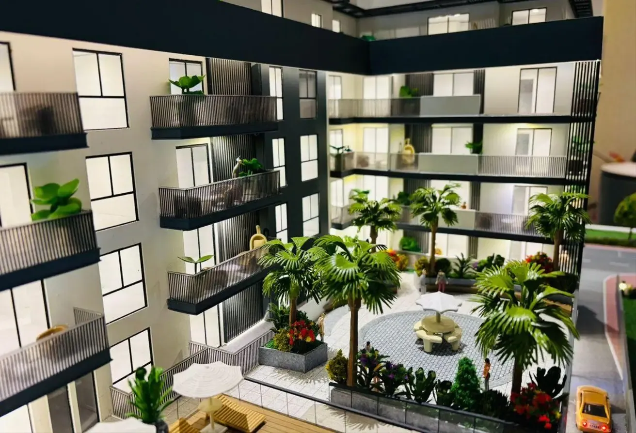 2 Br | Street View | 50/50 Plan | Warsan 4