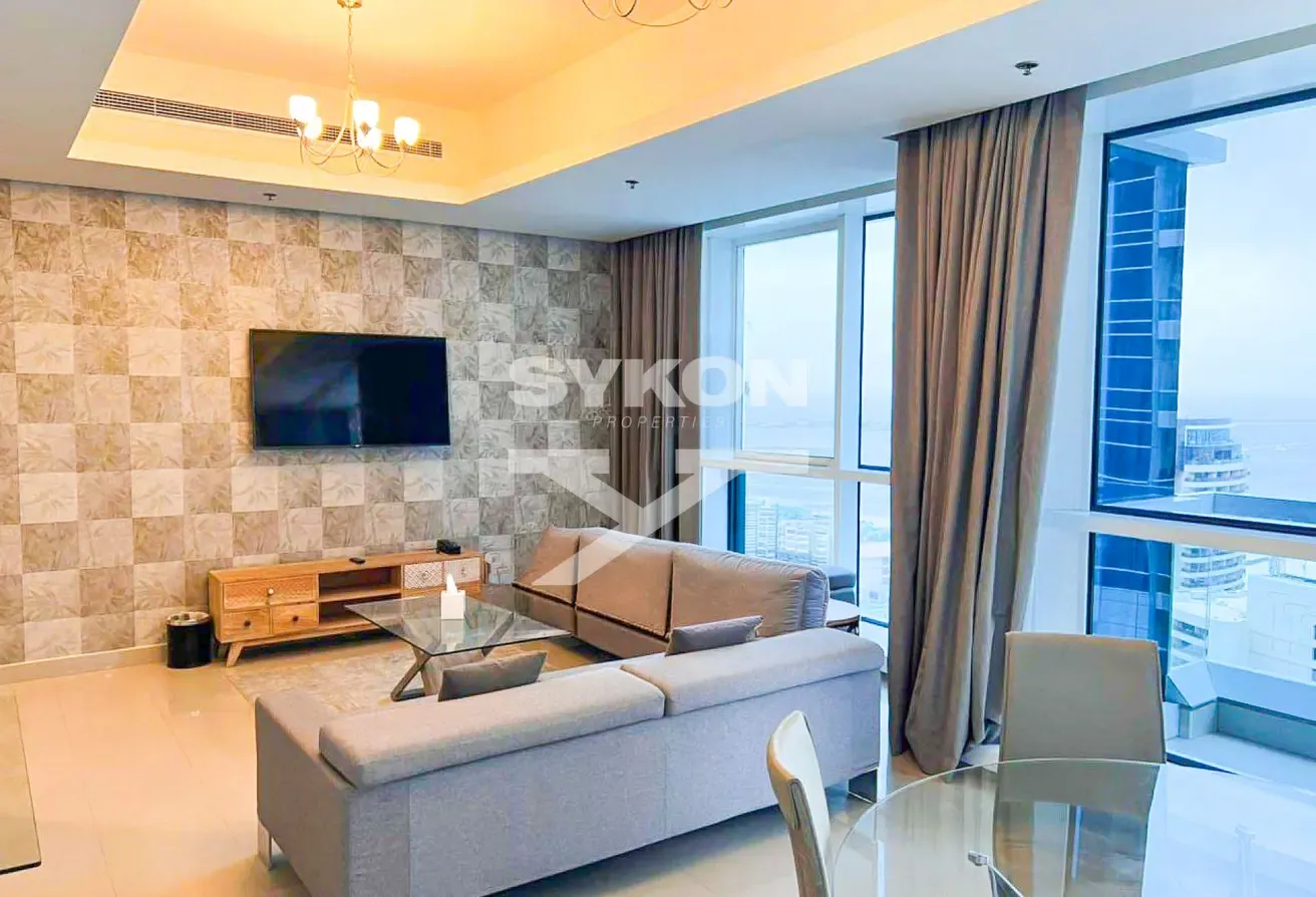 2BR High Floor | Full Sea View | Fully Furnished