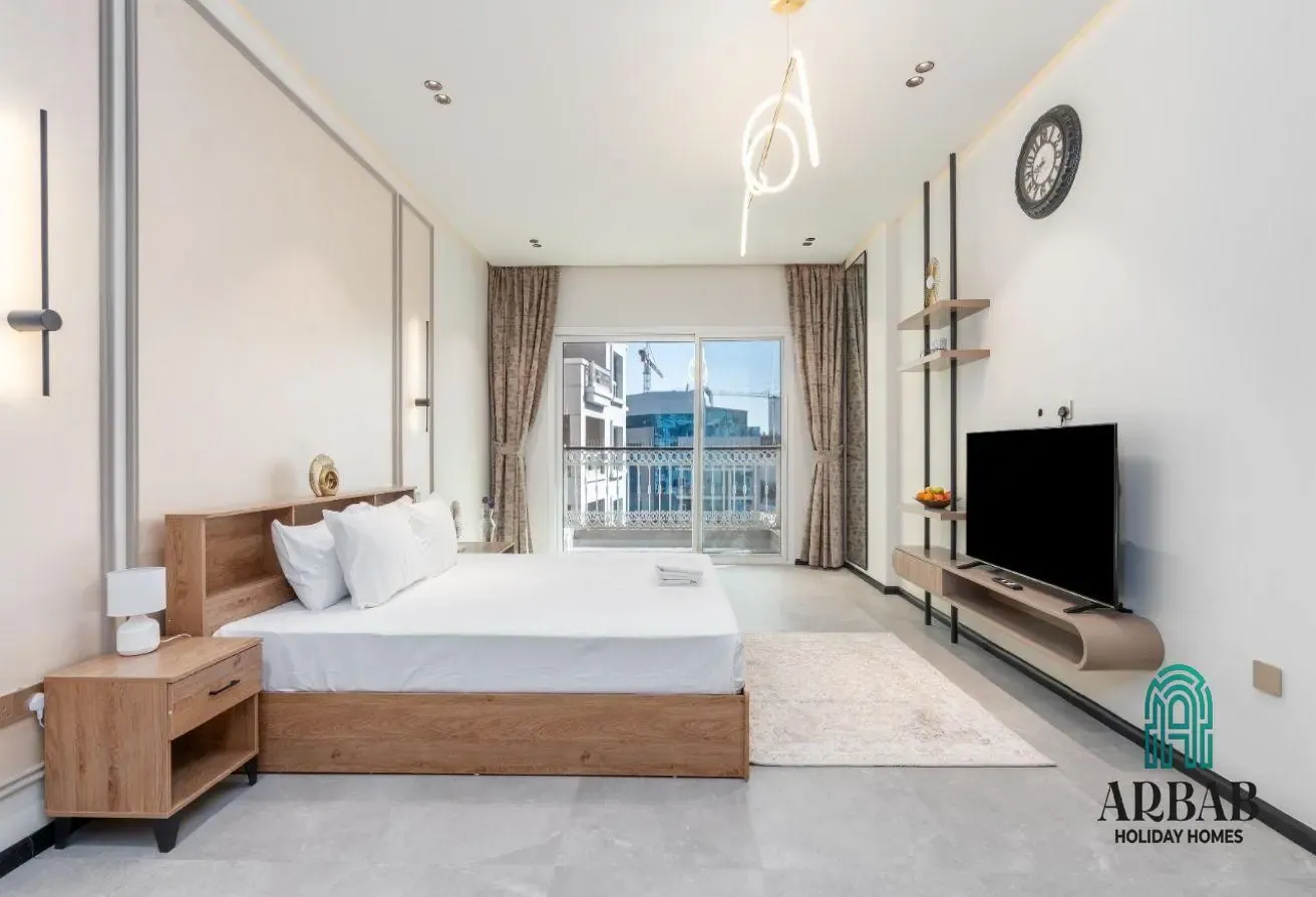 Luxury Studio | Serene Pool View | Bright Layout