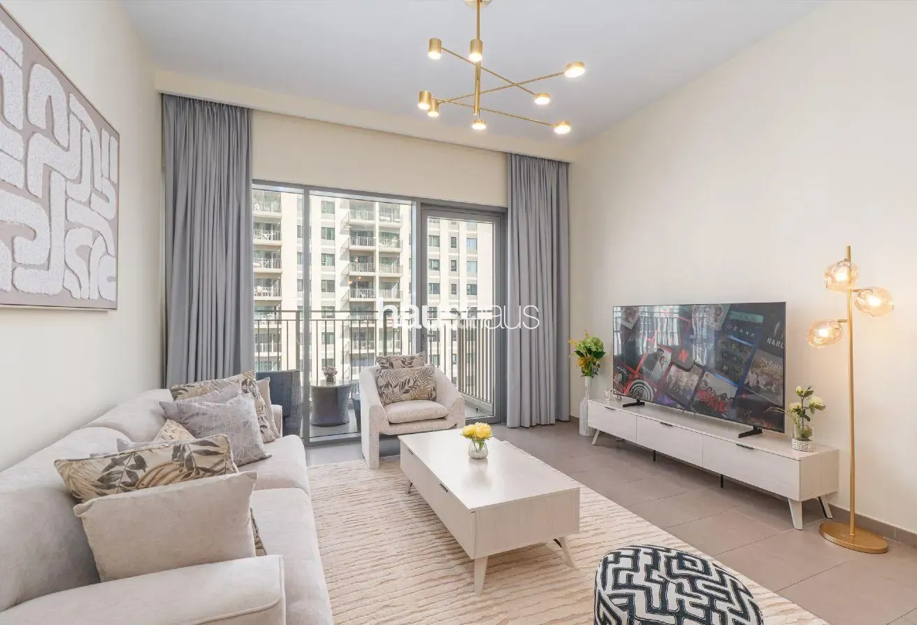 Pool View | Newly Furnished | Dubai Hills Living