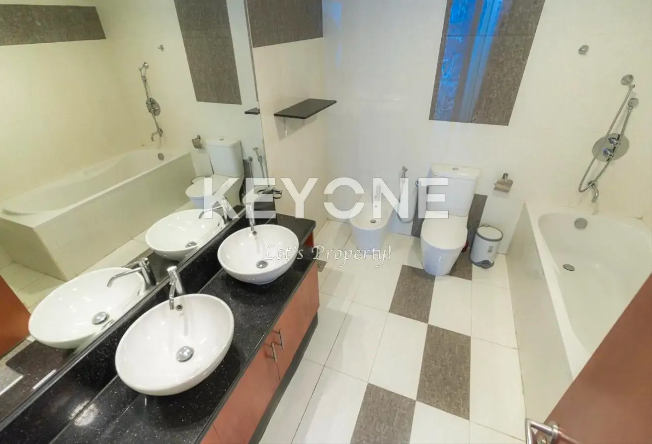 Unfurnished 1BR | Park Tower A | Prime Amenities