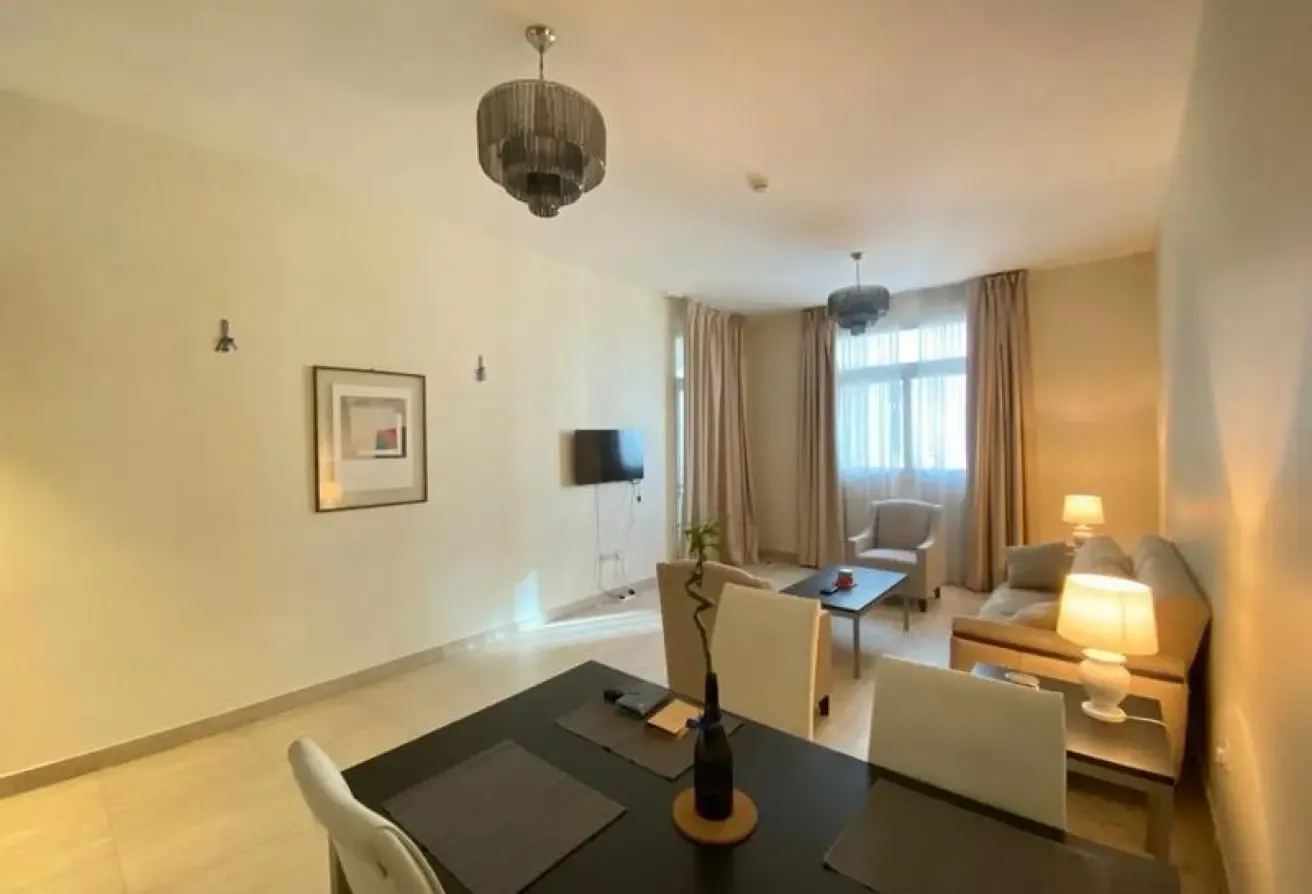 Furnished 2BR Apartment with Balcony | 1,282 Sqft