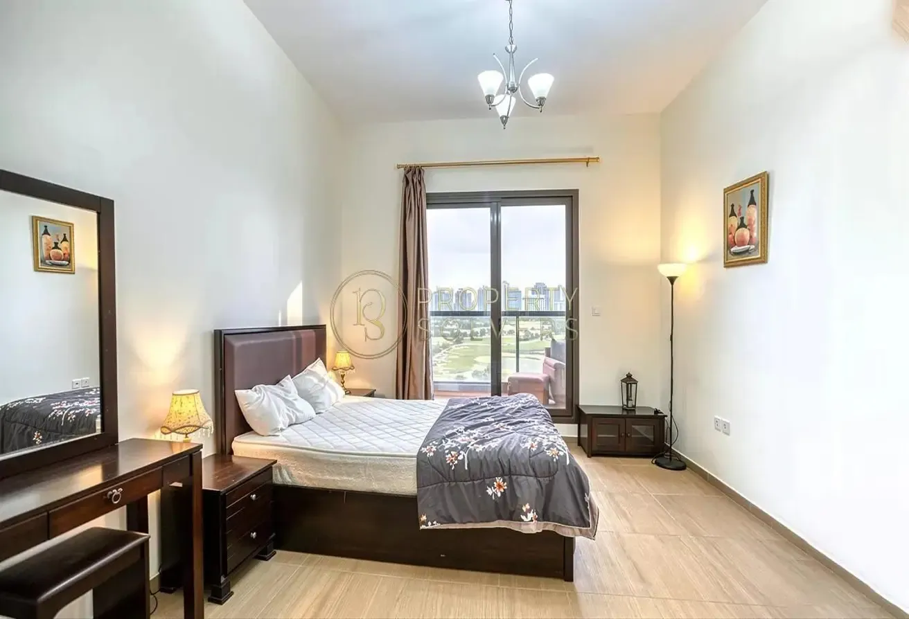 Golf View | Huge 1BR Layout | Fully Furnished
