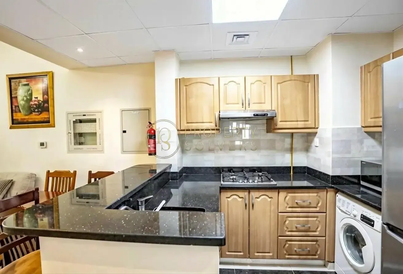 Golf View | Huge 1BR Layout | Fully Furnished