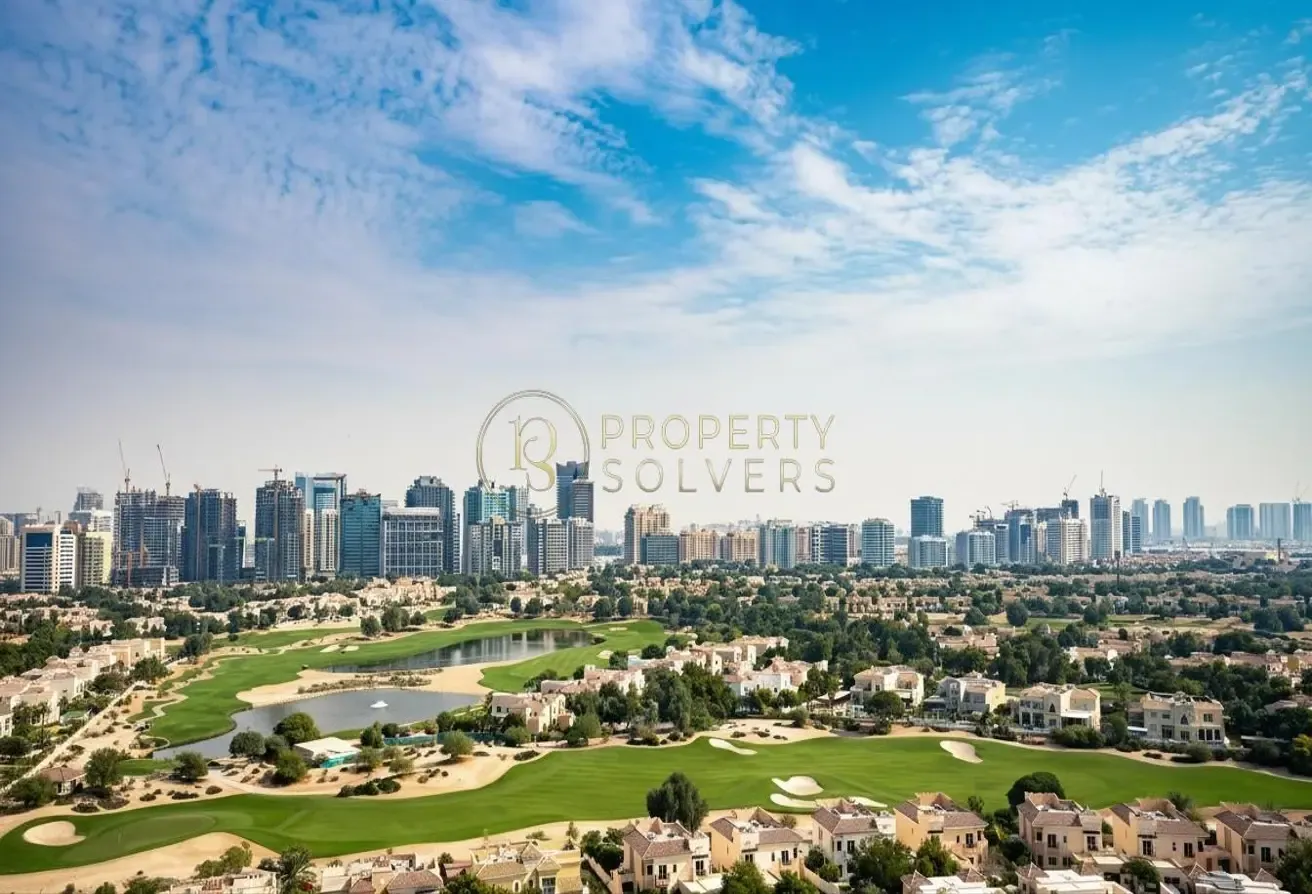 Golf View | Huge 1BR Layout | Fully Furnished