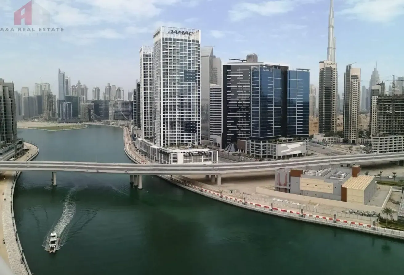Corner Unit With Canal And Burj Khalifa View