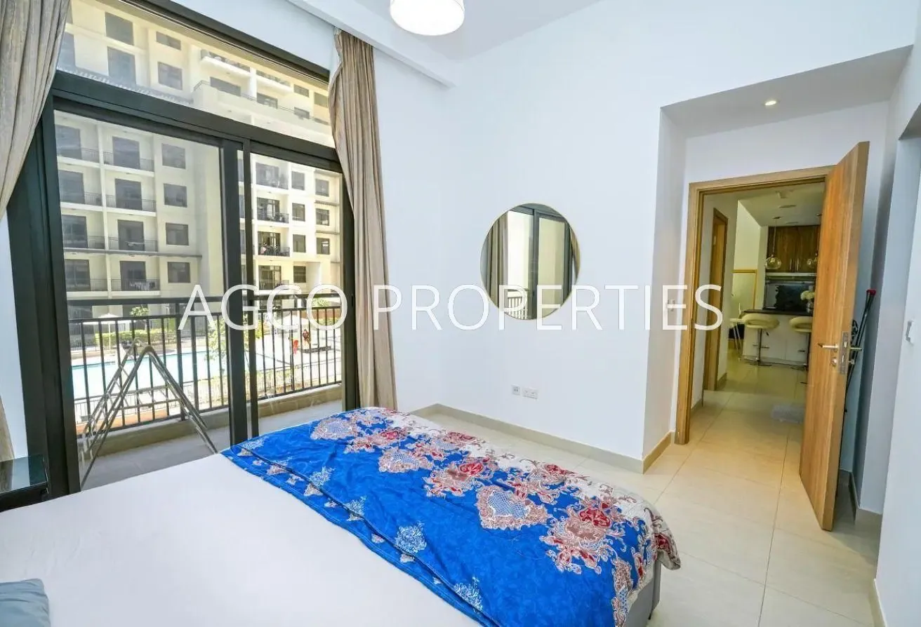 Spacious 2Br | Prime Location | Pool View