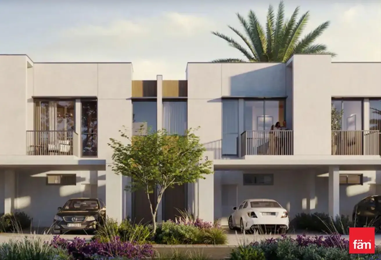 Elegant Living Green Surroundings Modern Serene