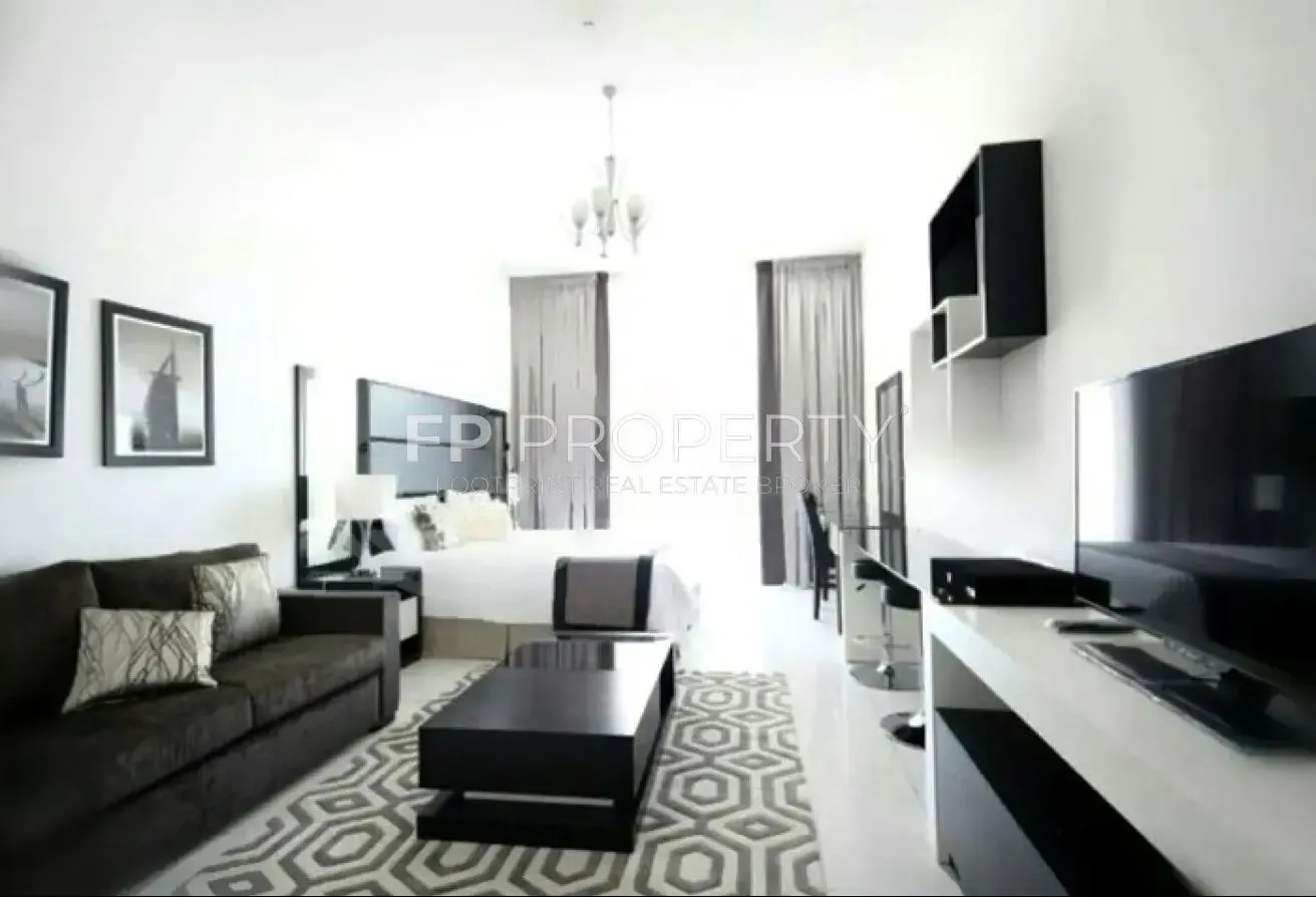 Modern Furnished Studio | High Floor | Vacant