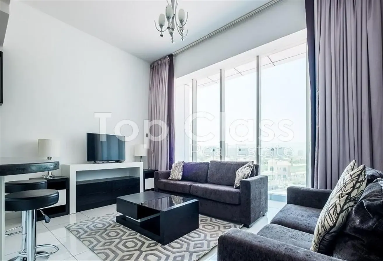 Fully Furnished |High Floor | Golf Course View