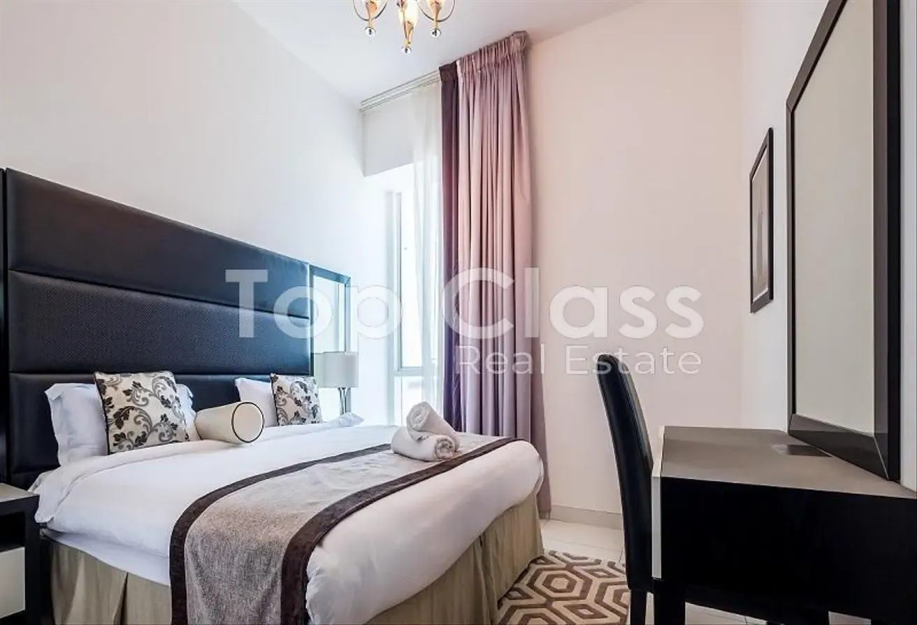 Fully Furnished |High Floor | Golf Course View