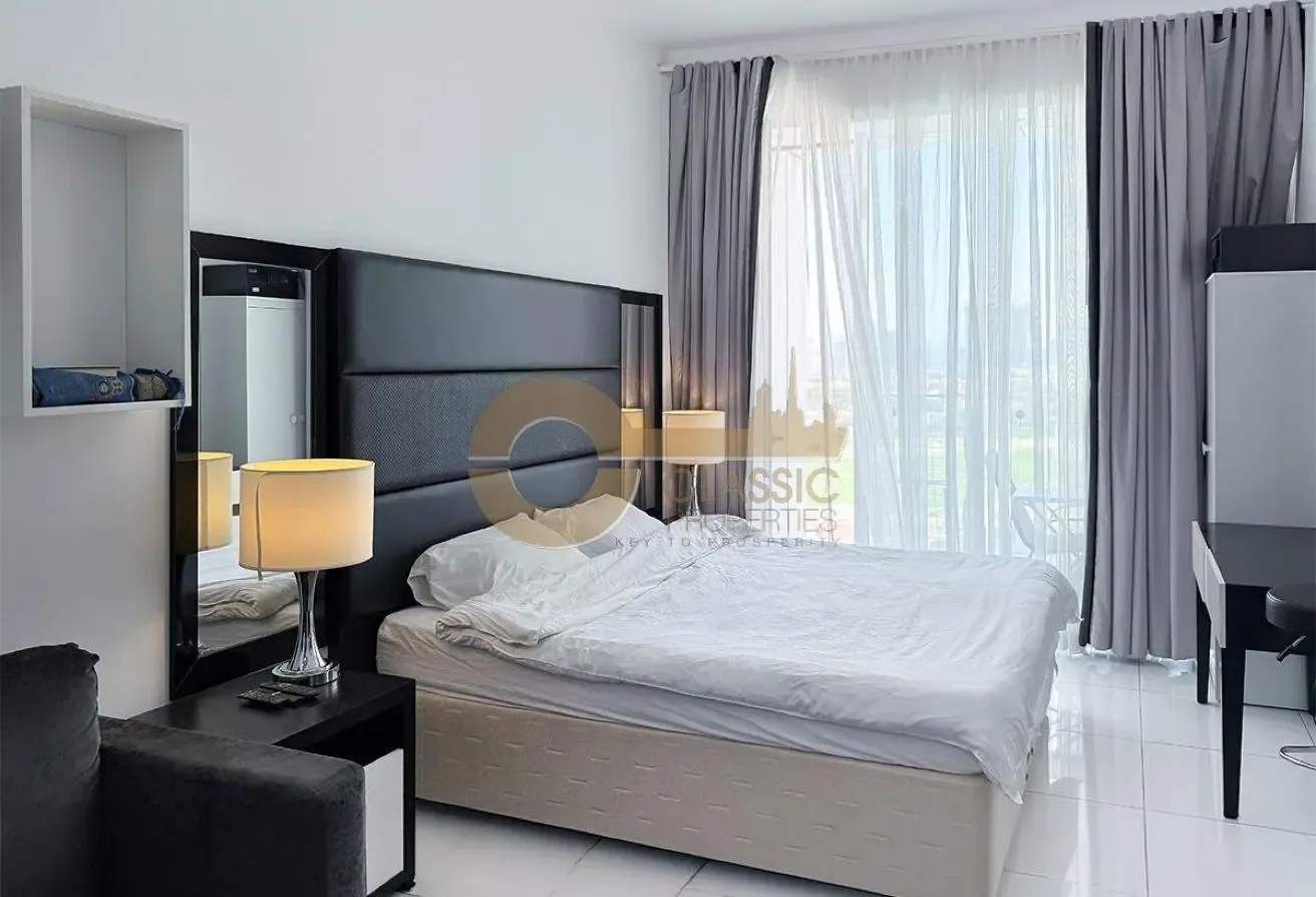 Full Furnished Studio | Golf View | Ready to Move
