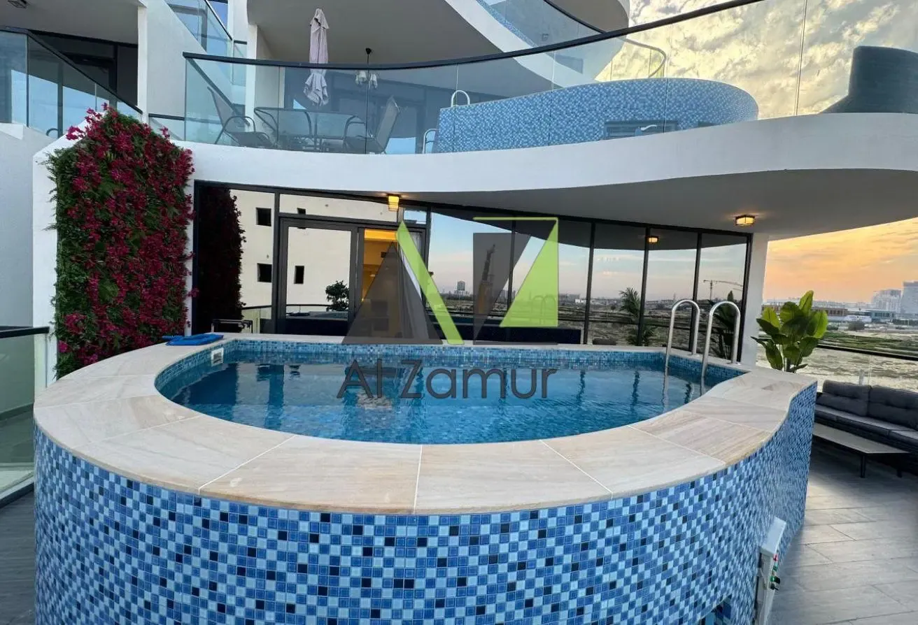 BRAND NEW 2BR|FURNISHED |PRIVATE POOL |CORNER UNIT