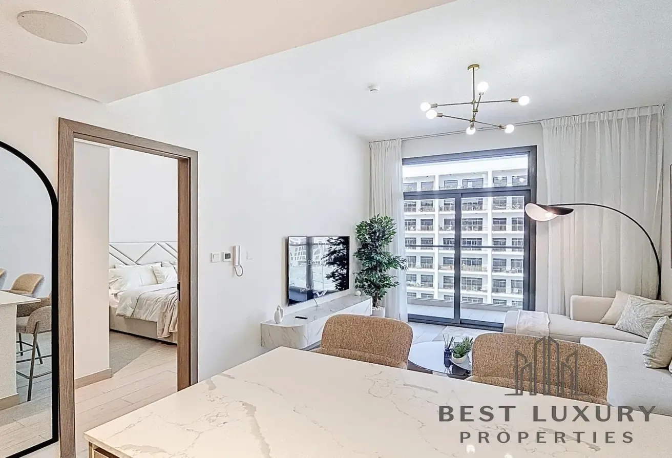 1BR | HIGH-END FURNISHED | COMMUNITY VIEW