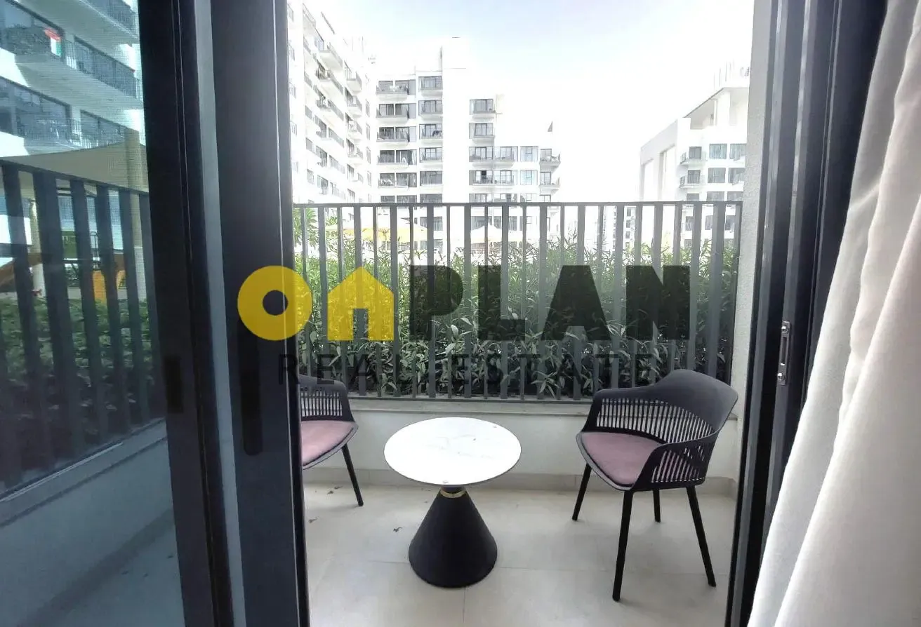 Balcony with Garden View | Furnished Studio