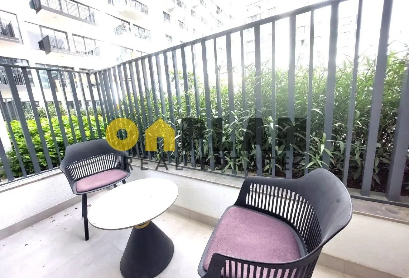 Balcony with Garden View | Furnished Studio