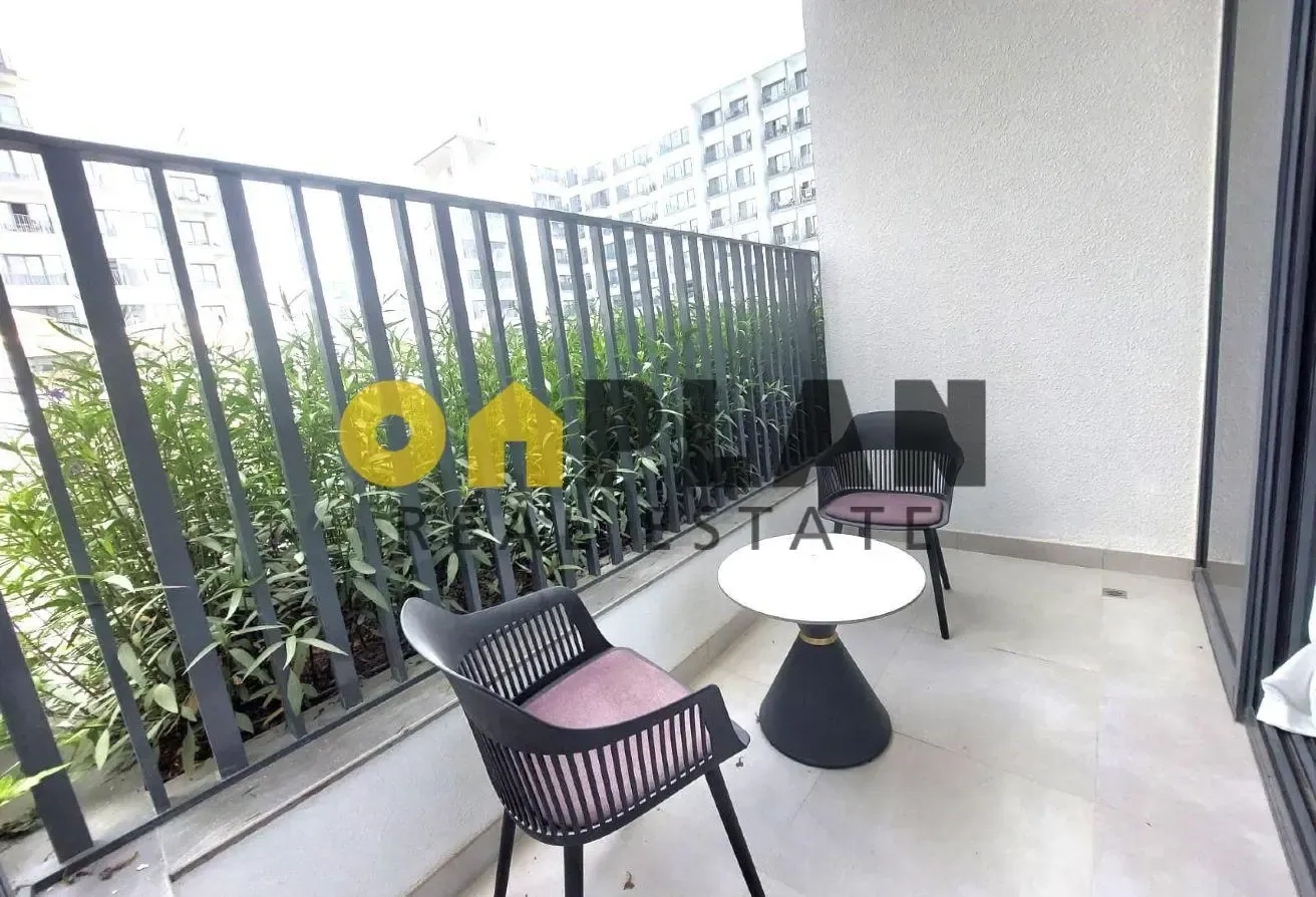 Balcony with Garden View | Furnished Studio