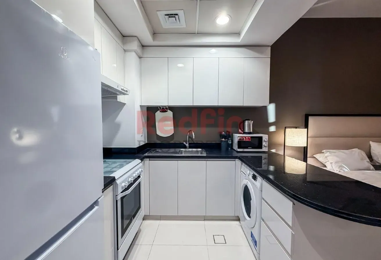 Spacious Furnished Studio | Prime JVC Location