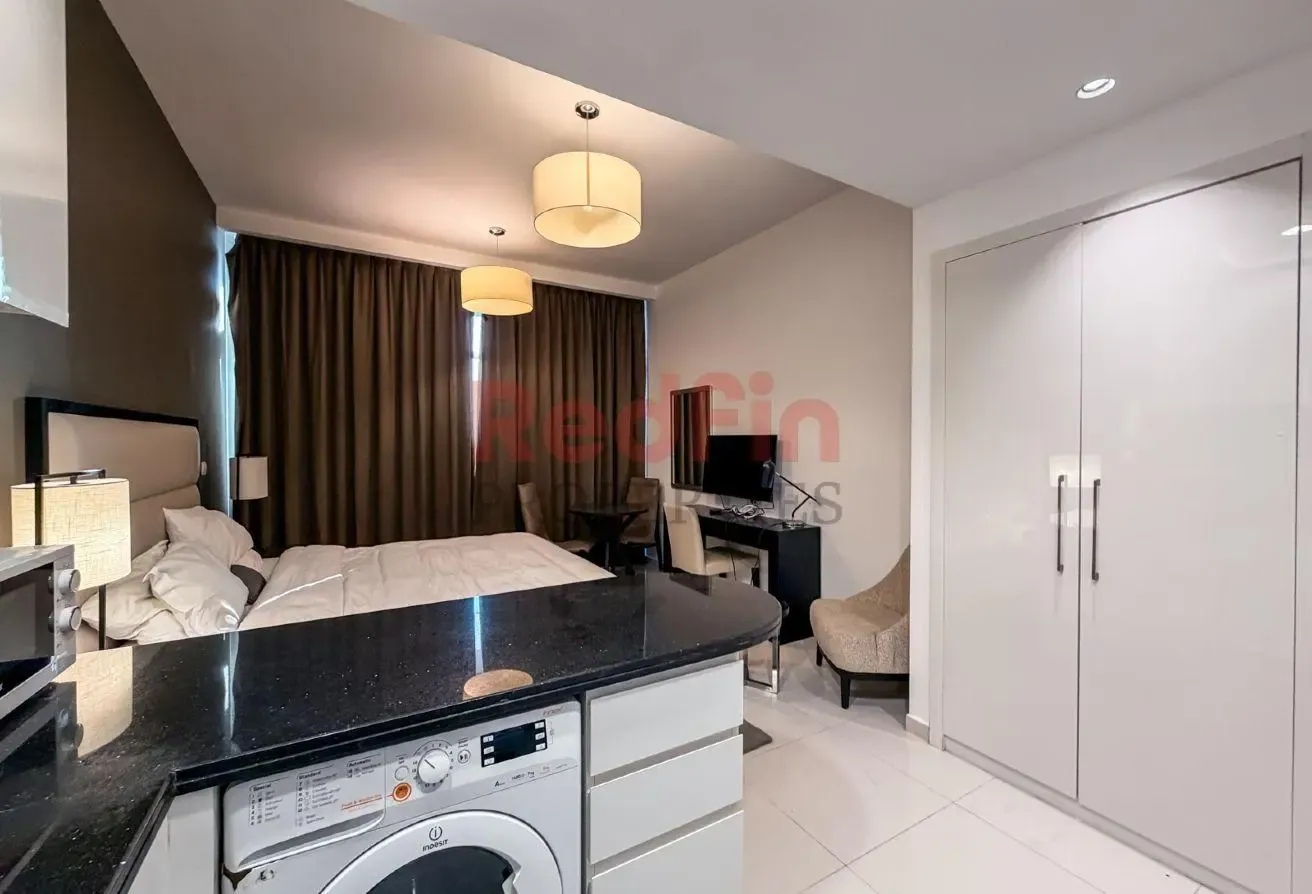 Spacious Furnished Studio | Prime JVC Location