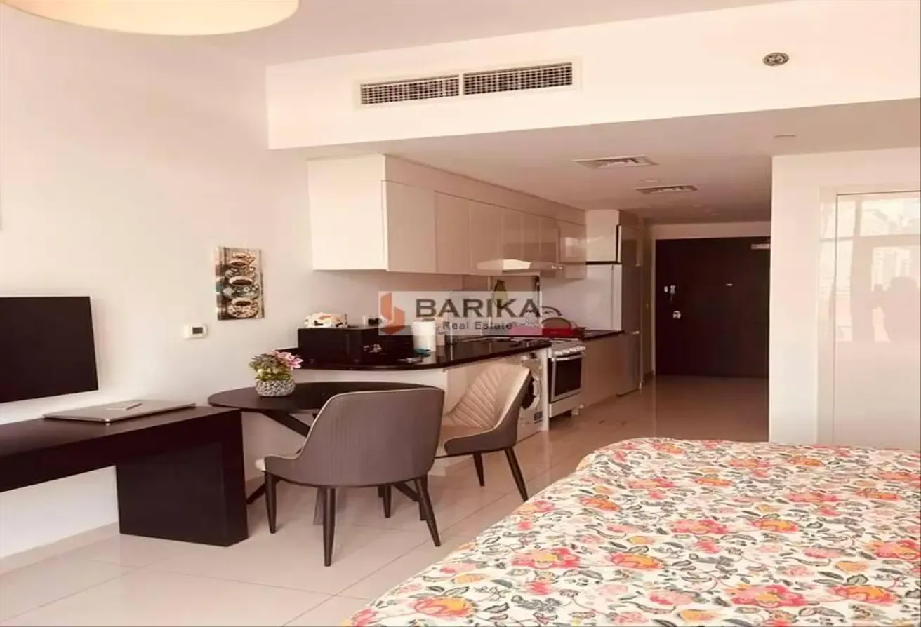 Furnished Studio | Balcony | Easy Payment Plans |