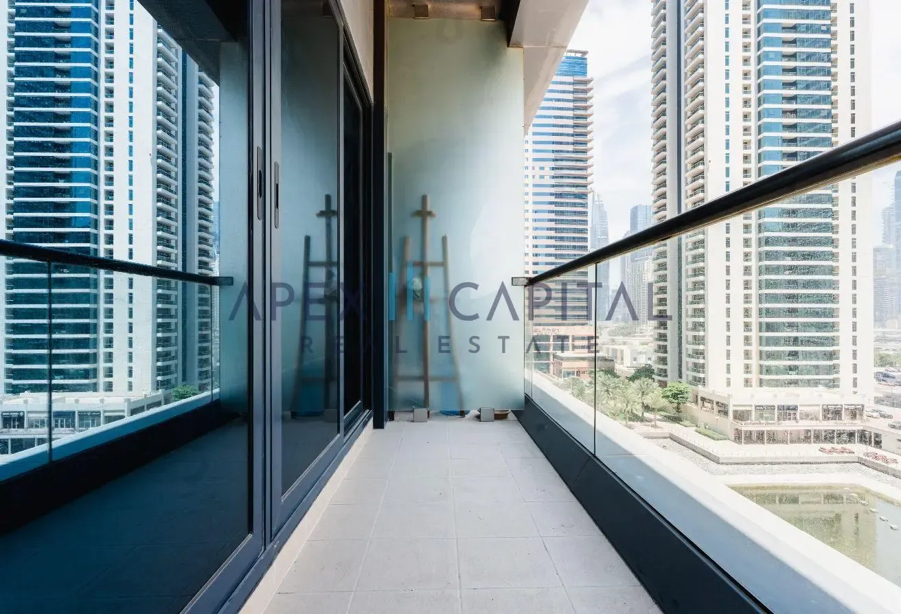 Spacious Studio | Lake View | Balcony | Prime JLT