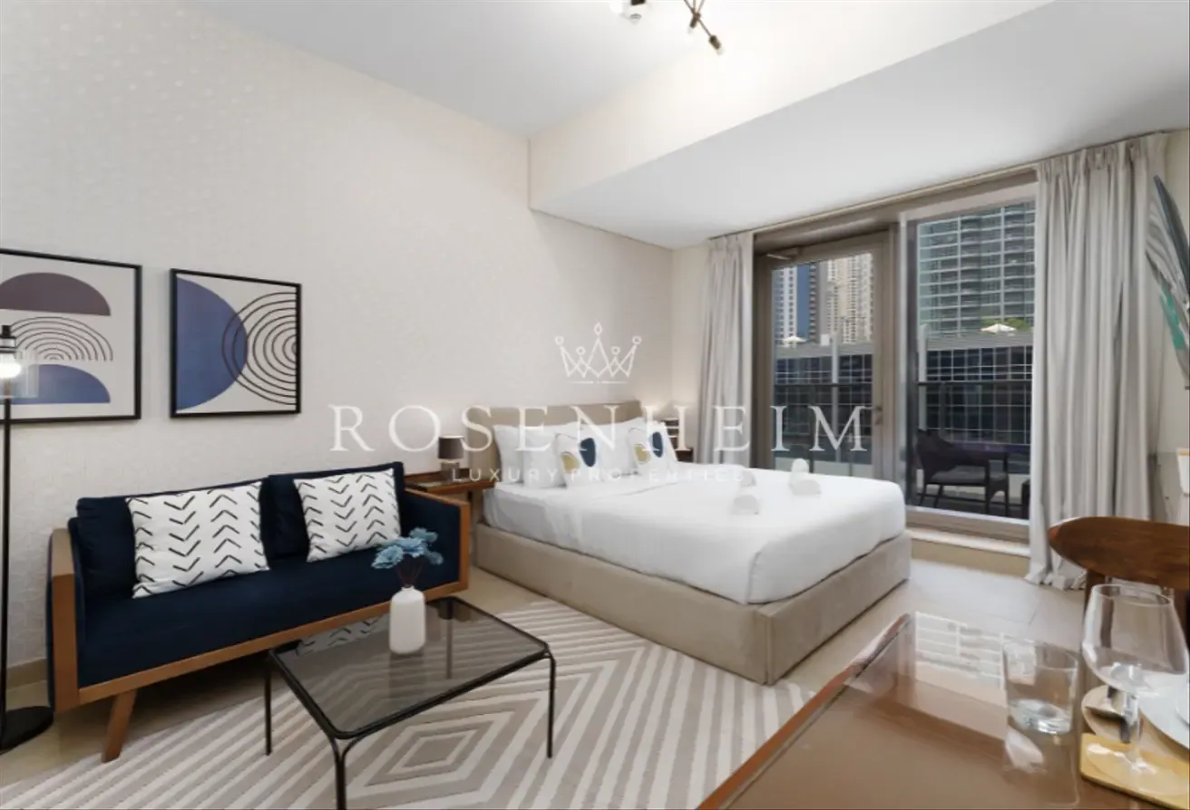Marina  View | Furnished |  Vacant | Next To Beach