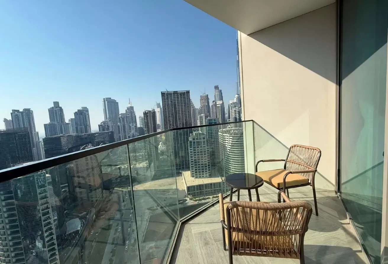 Luxury Business Bay Studio | Burj Khalifa View