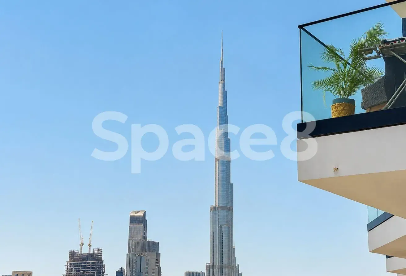 High Floor Studio | Burj Khalifa View | Brand New