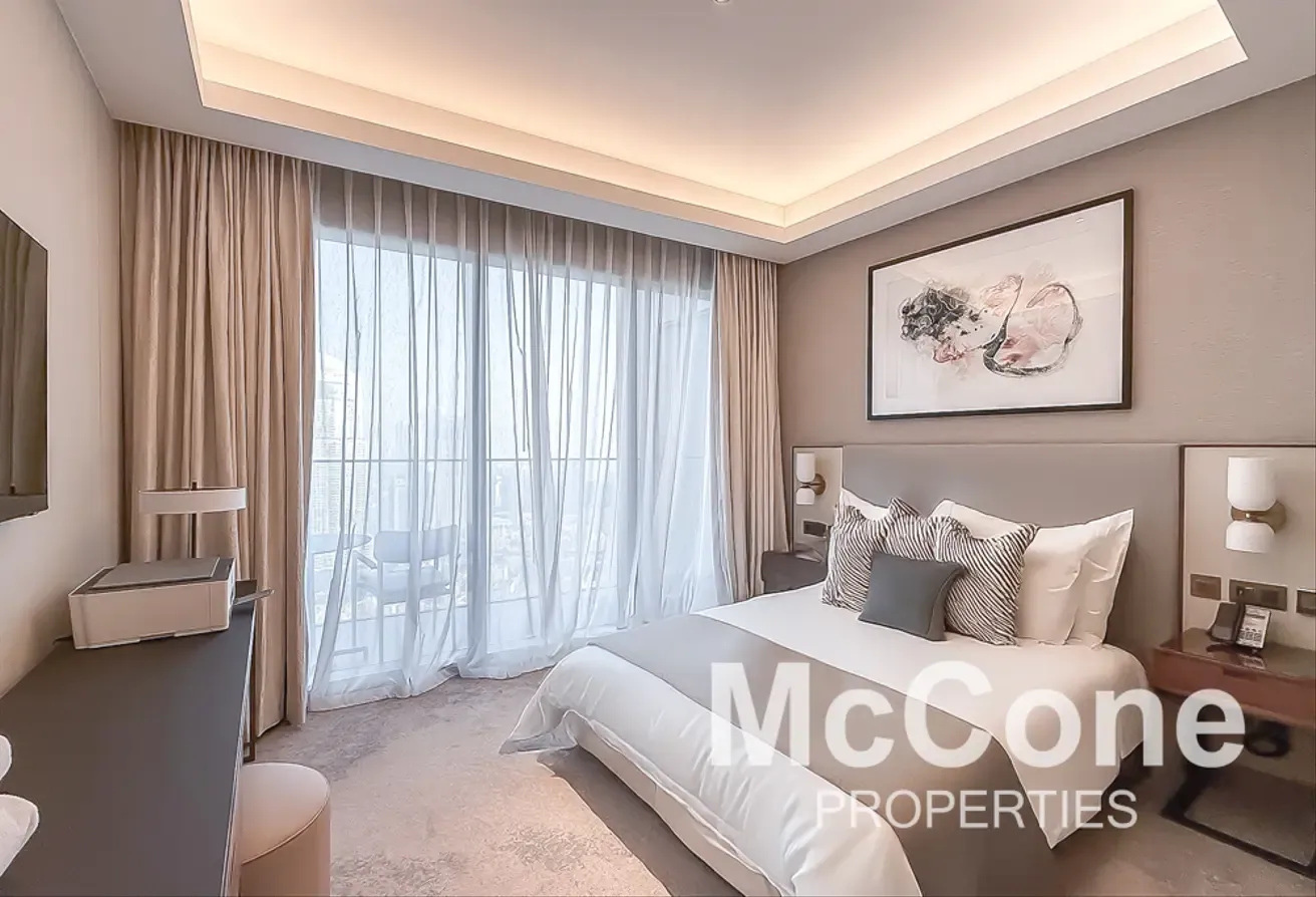 Furnished | Fountain and Burj View | Hight Floor
