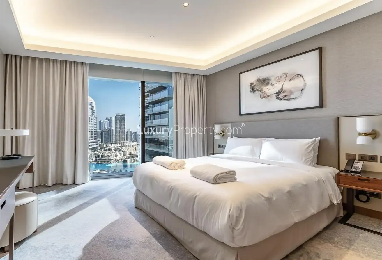 Burj Khalifa and Fountain View | Ready | Furnished