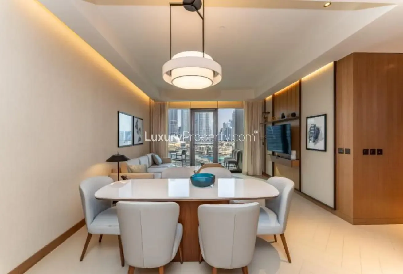 Burj Khalifa and Fountain View | Ready | Furnished