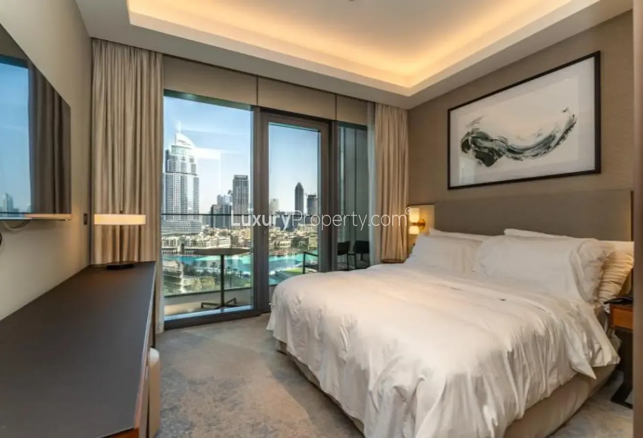 Burj Khalifa and Fountain View | Ready | Furnished