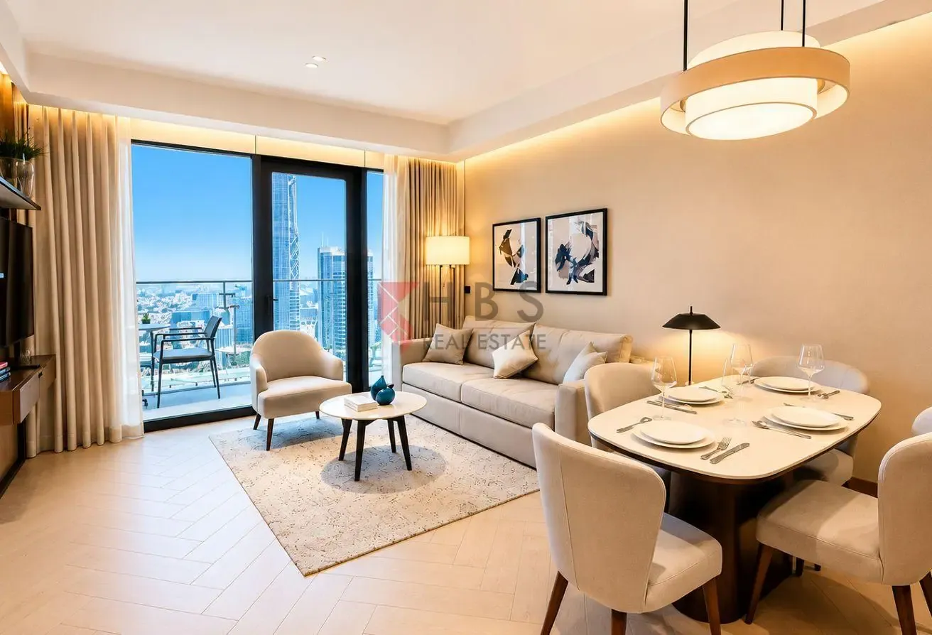 LUXURY FURNISHED 1BHK | HIGH FLOOR| PRIME LOCATION