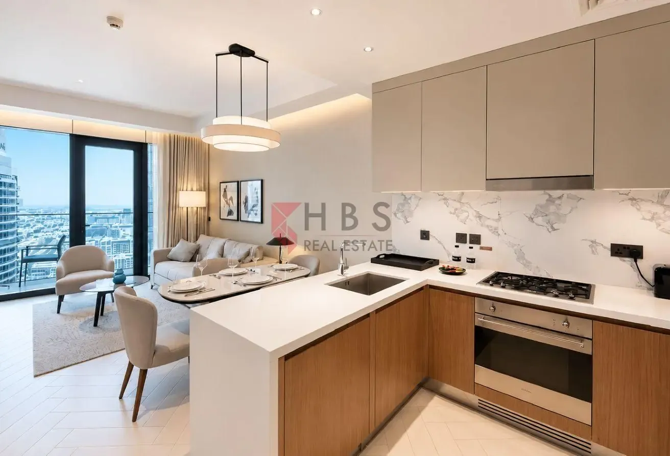LUXURY FURNISHED 1BHK | HIGH FLOOR| PRIME LOCATION