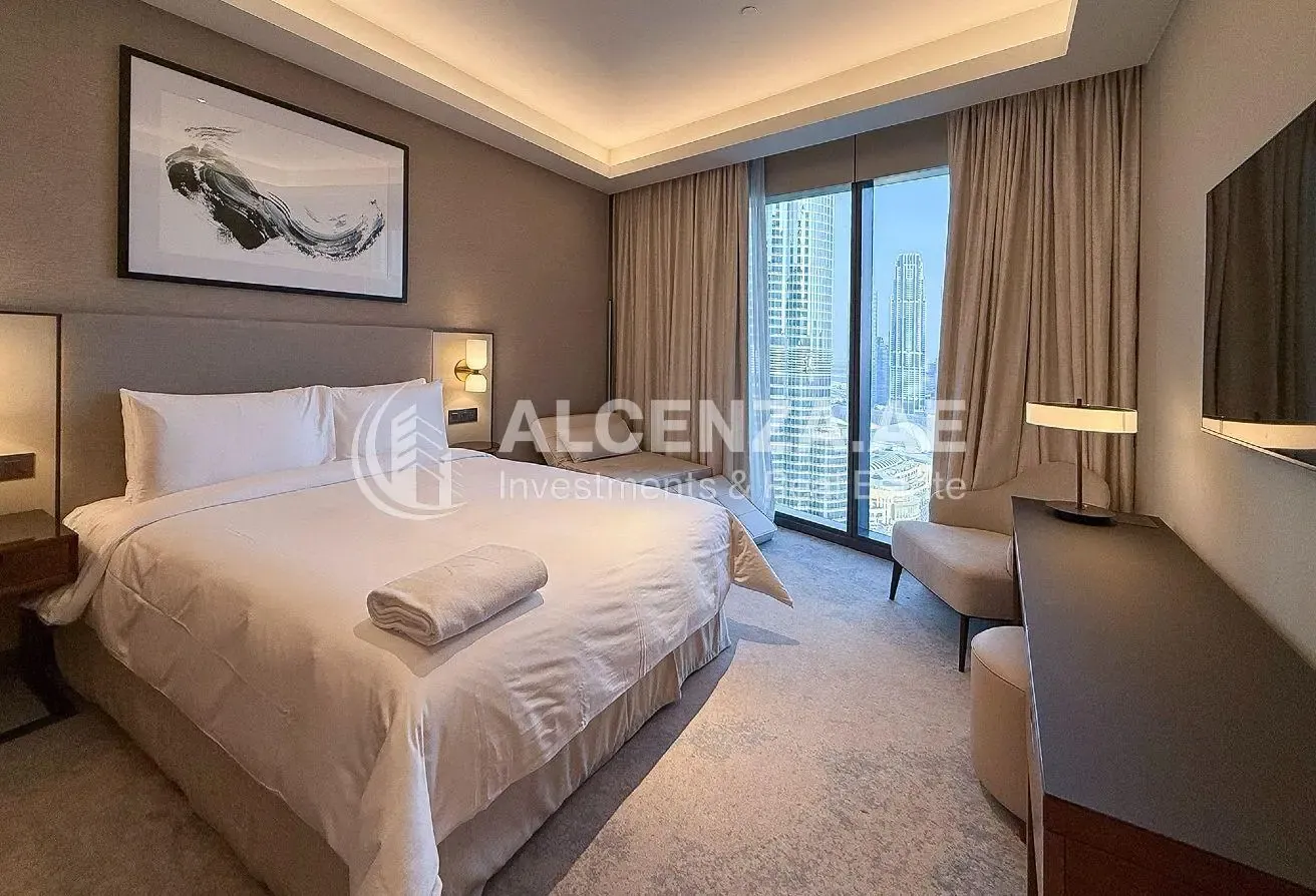 Fully Furnished | Burj Khalifa and Fountain View
