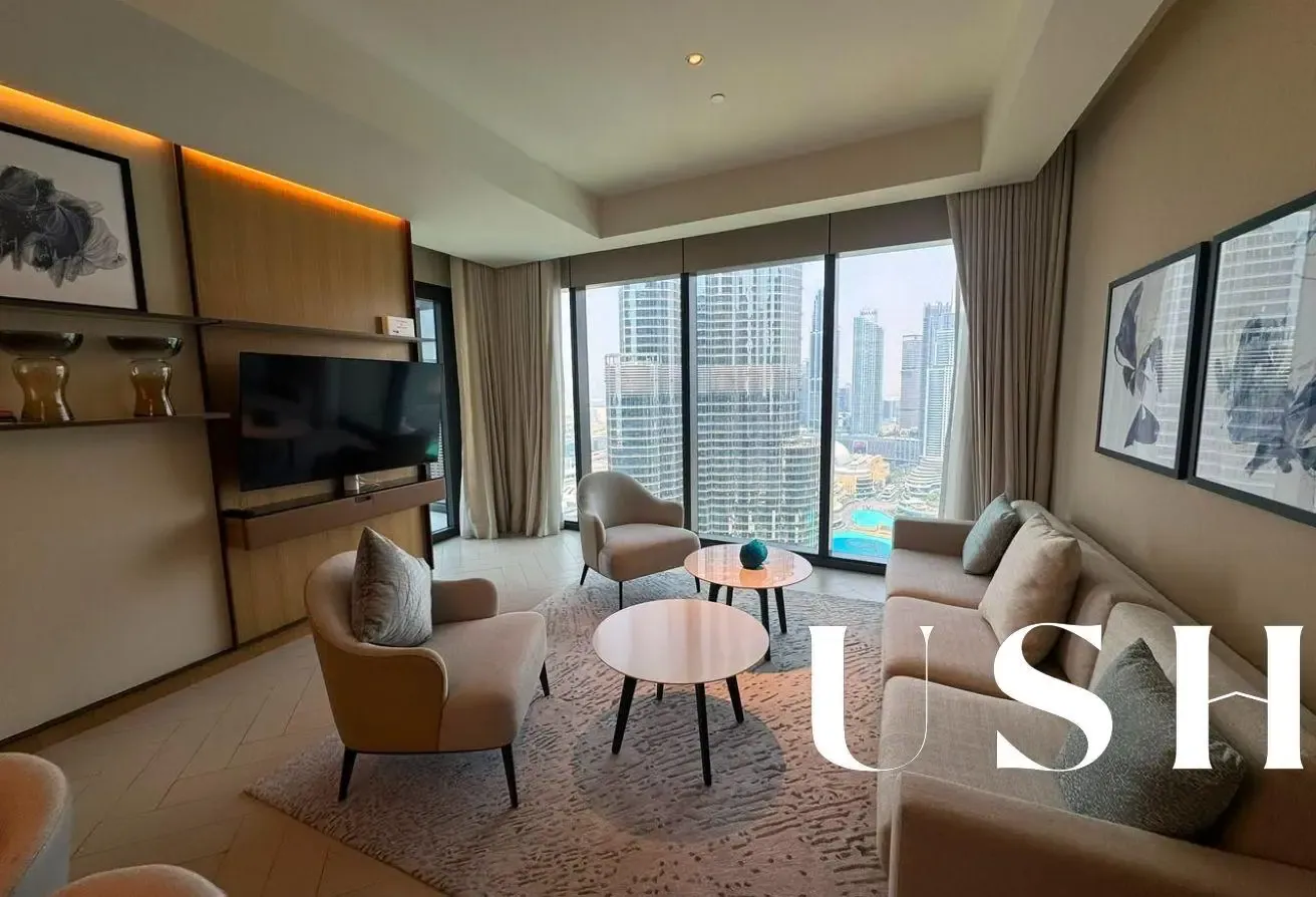 3Bed Luxury Furnished-Burj Khalifa-Fountain View
