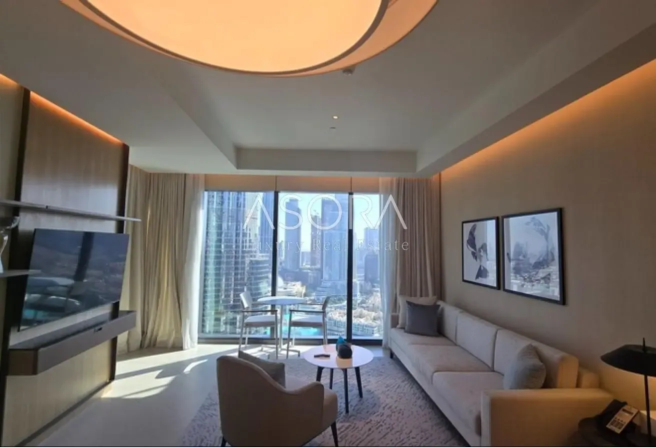 Luxury Furnished 3BR | Burj & Fountain View