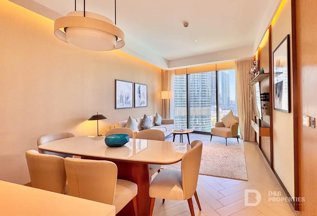BURJ AND FOUNTAIN VIEWS | LUXURY LIVING