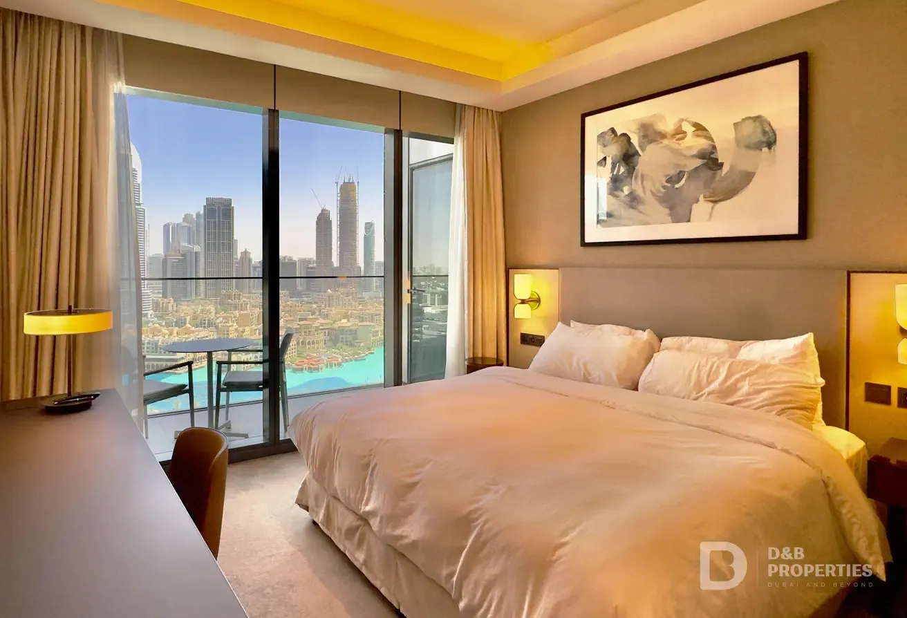 BURJ AND FOUNTAIN VIEWS | LUXURY LIVING