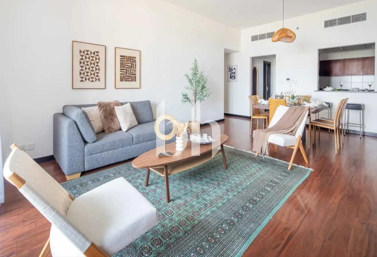Furnished | 2 Bedrooms | SZR View | Next to metro
