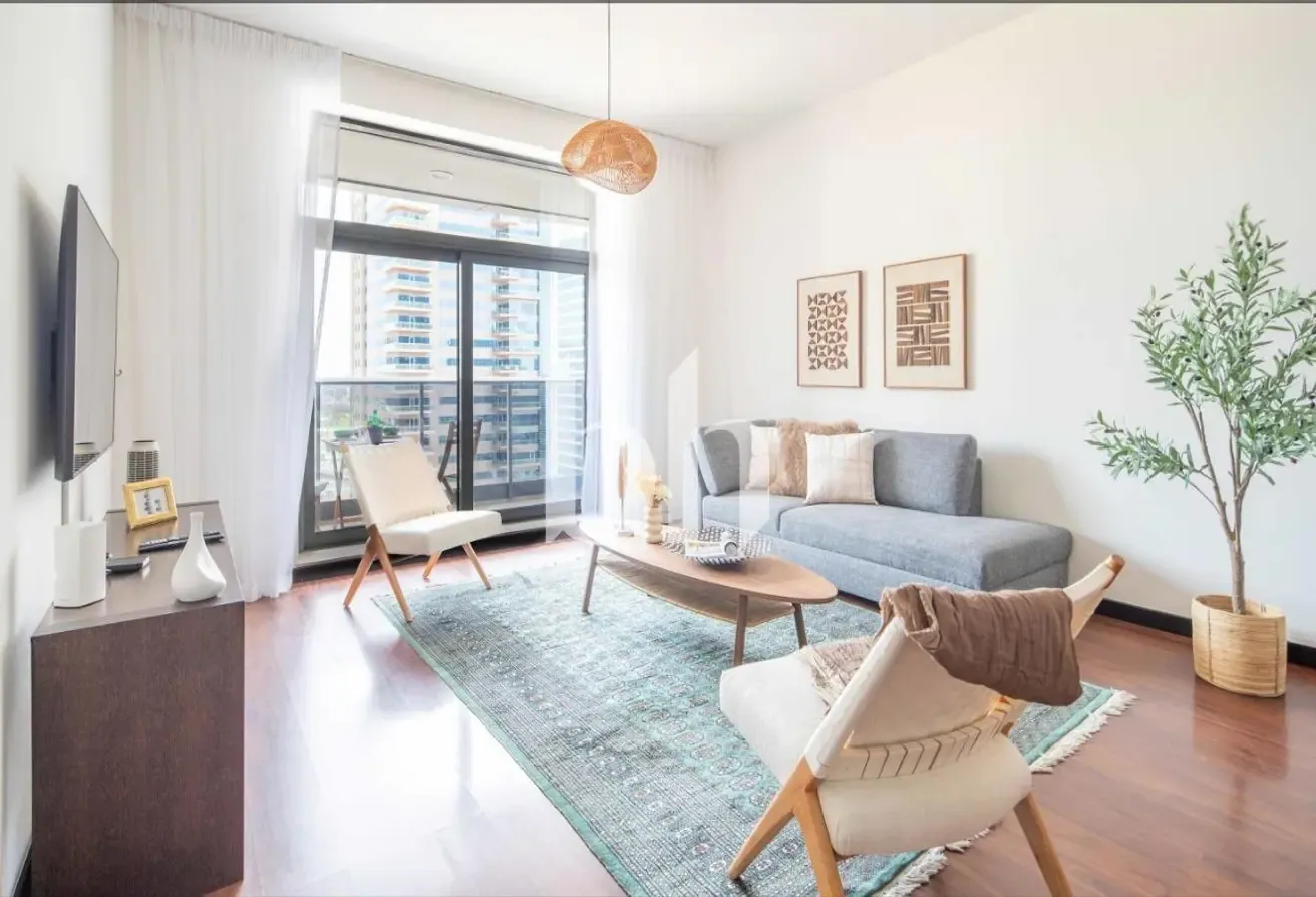 Furnished | 2 Bedrooms | SZR View | Next to metro