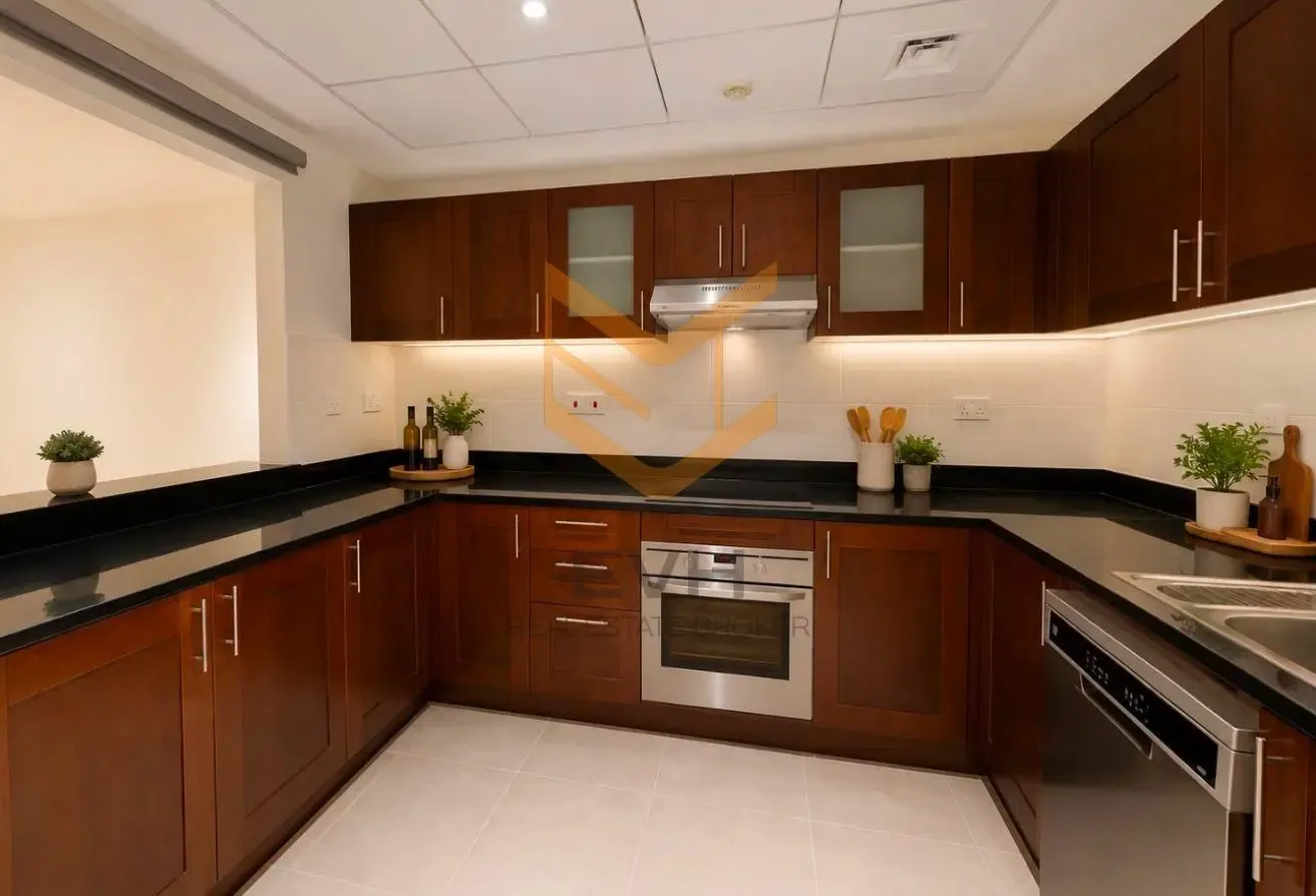 furnished 2bed plus maid @150k | chiller free