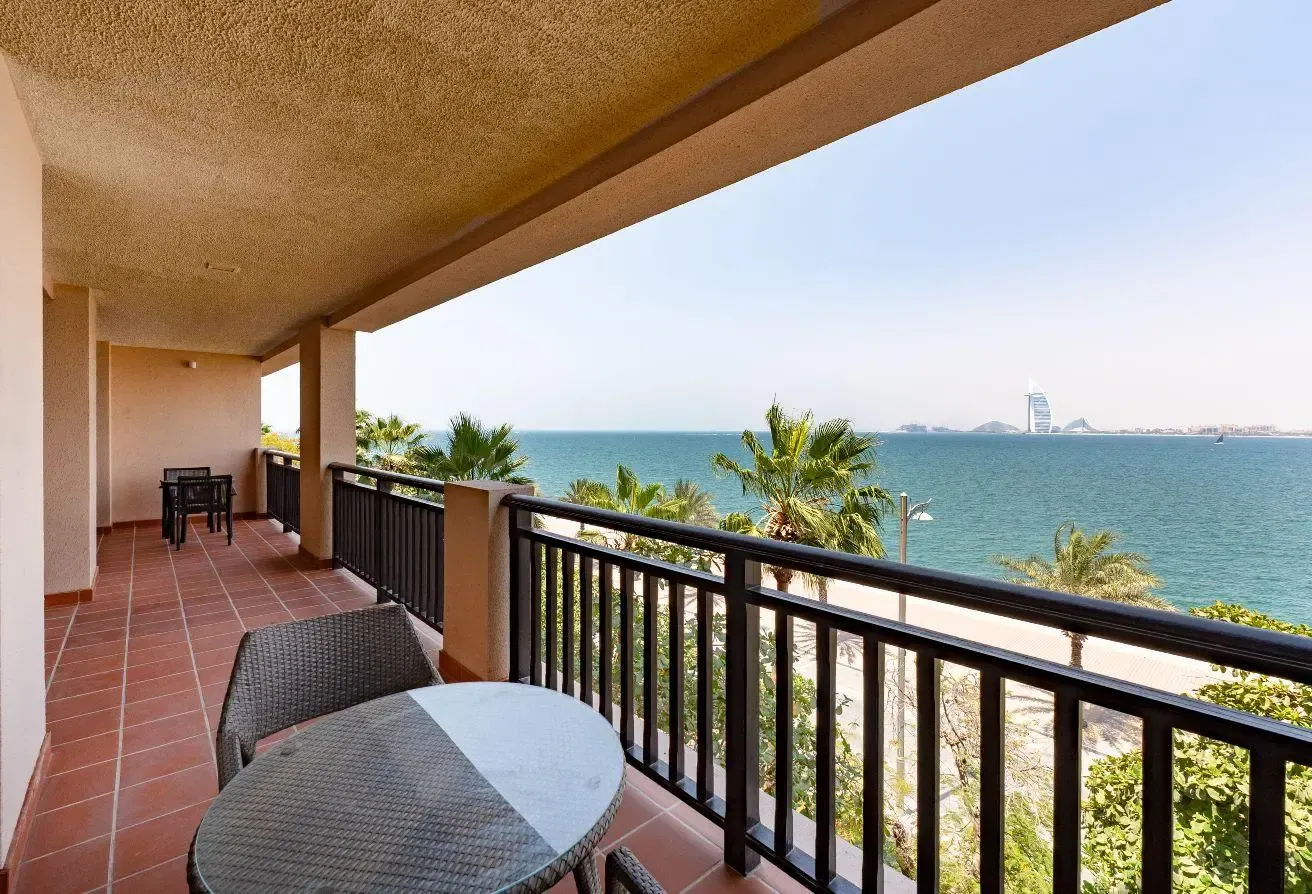 Palm Jumeirah 2BR | Prime Burj Al Arab Balcony