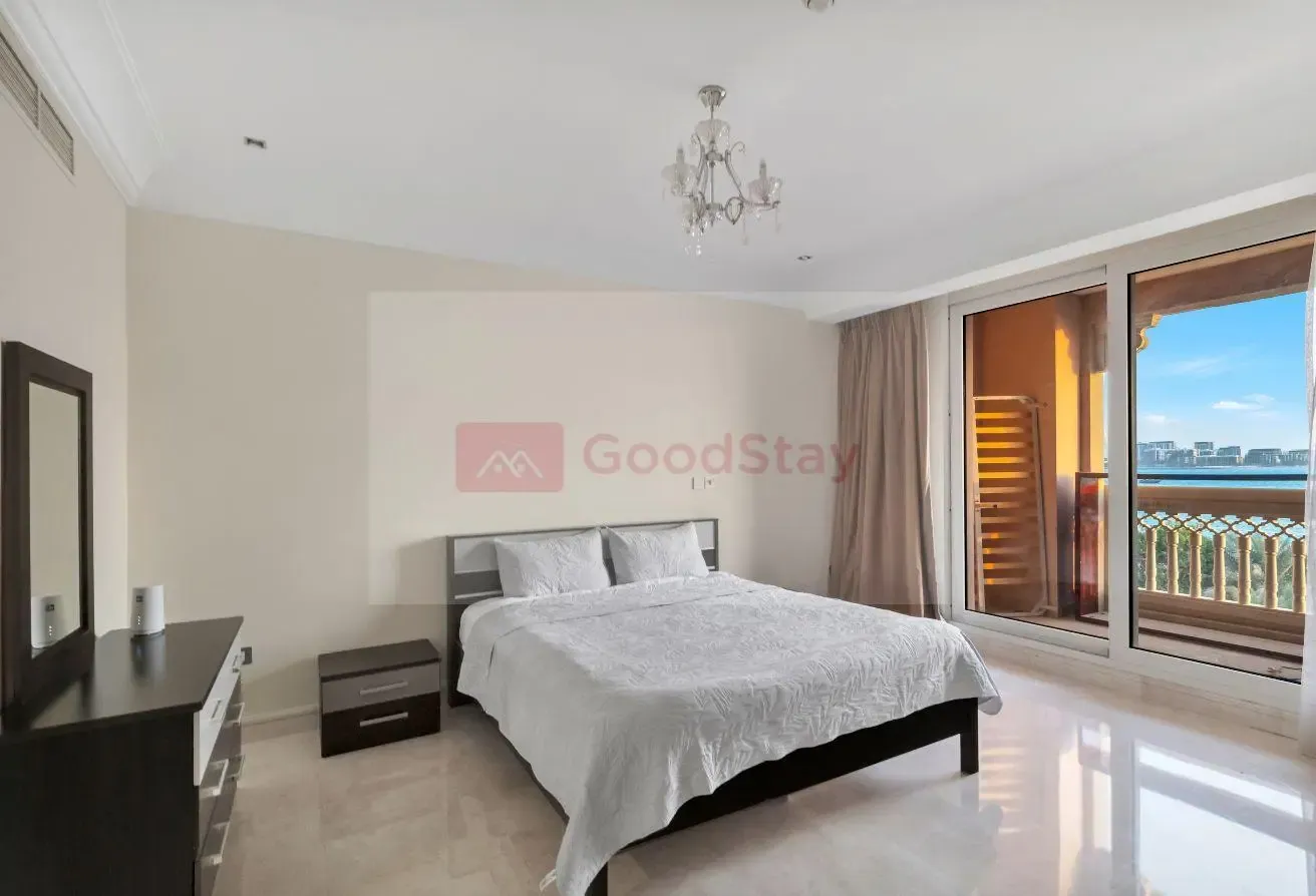 Spacious 2BR Seaview Balcony, Private beach&pool
