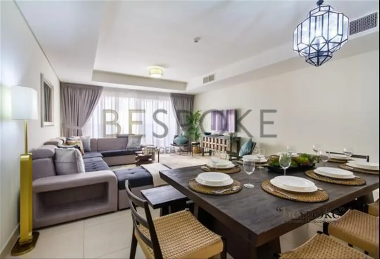 Luxury 2BR + Maid | Sea View | Private Beach