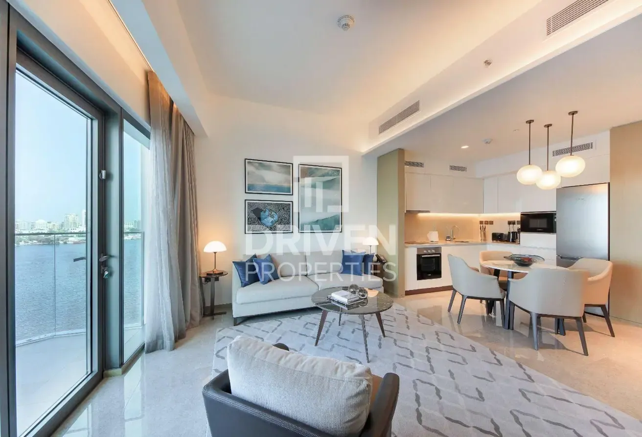 Vacant | Elegant Living | Sea and Burj Views