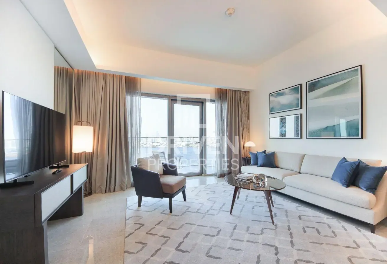 Vacant | Elegant Living | Sea and Burj Views