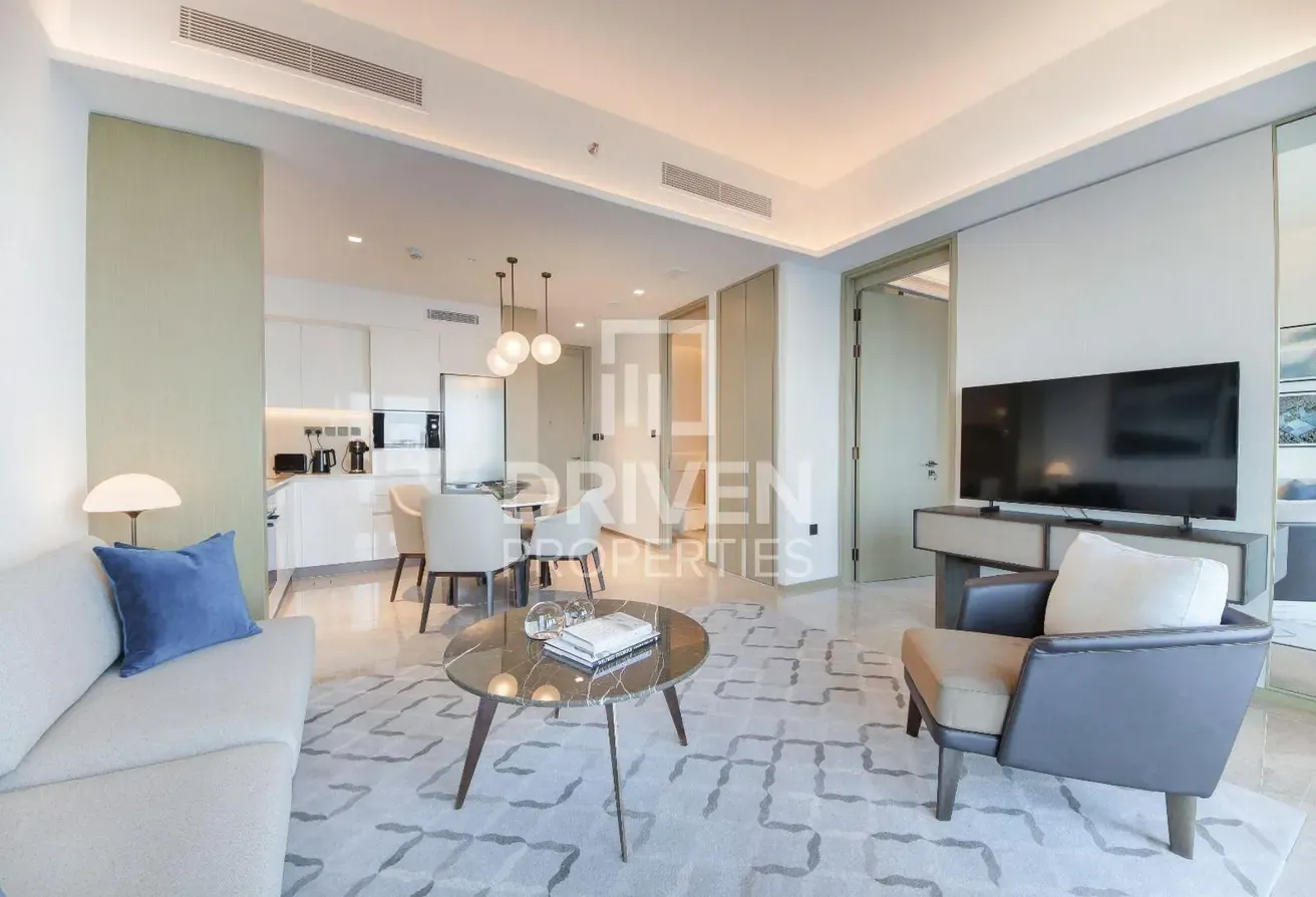 Vacant | Elegant Living | Sea and Burj Views